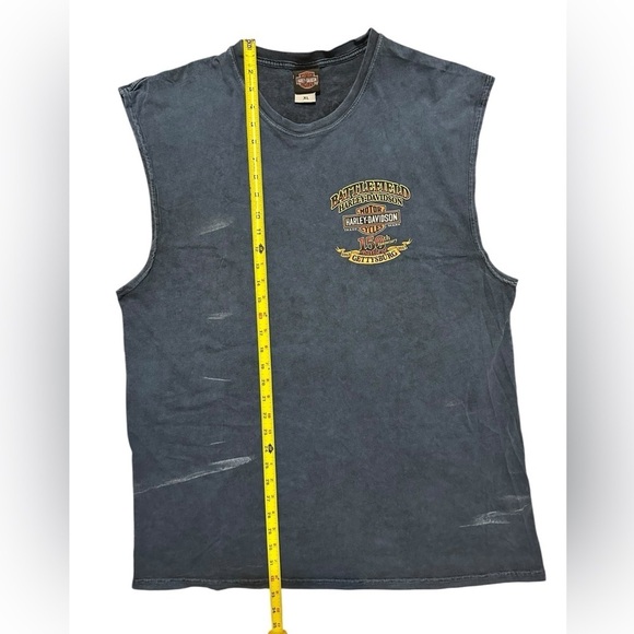 Harley Davidson Little Round Top Gettysburg, PA Men’s XL sleeveless t sh…​​ - Picture 4 of 6